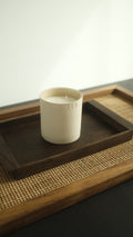 The Serene Unscented Candle | 100% Soy Wax