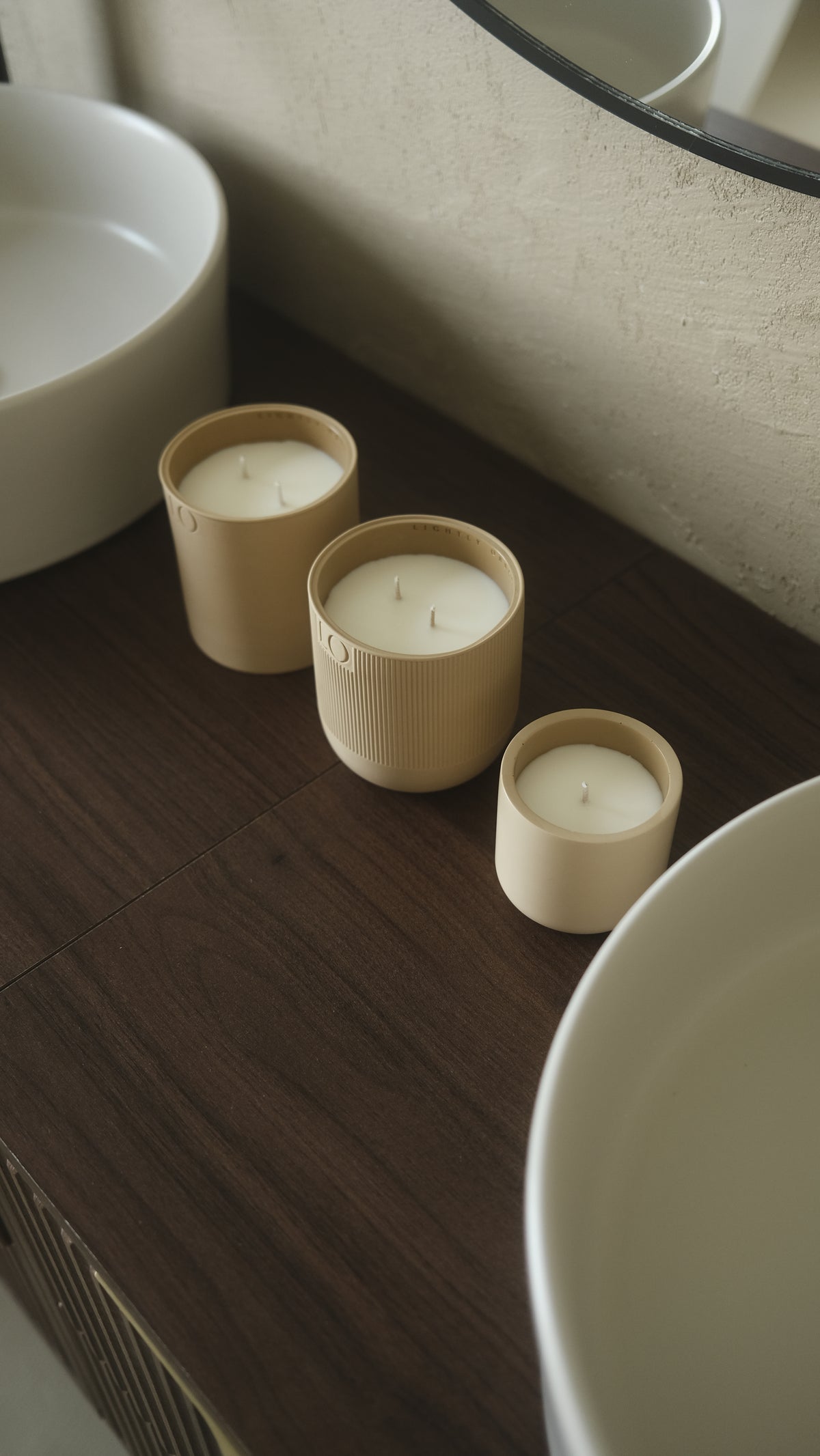 The Serene Unscented Candle | 100% Soy Wax